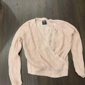 Abercrombie & Fitch Pink Sweater - Crew Neck